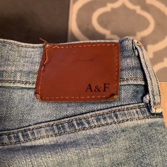 Abercrombie and Fitch - light blue skinny Jeans 32x30 like new - Picture 5 of 5
